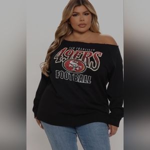 Authentic NFL apparel 49ers sweatshirt